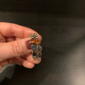 Sabika multi colored hoop earrings